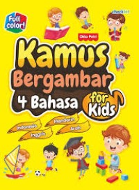 Kamus Bergambar 4 Bahasa For Kids