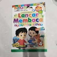 Lancar Membaca Tanpa Mengeja Full Colour 4 Untuk TK dan PAUD
